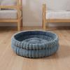 Deluxe Donut Dog Bed Washable Cat Cuddler Mat Cats Dogs Fluff Sleeping Cushion Orthopedic Calming Pet Bed For Dog Pets