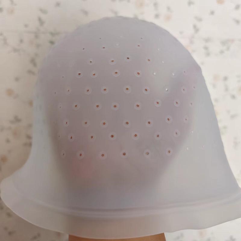 Silicone Highlight Cap and Needles for Salon Hairdressing