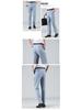 Men's Summer Lightweight High-Waisted Business Trousers for Middle-Aged & Elderly – Loose, Casual, Non-Iron, Formal Pants