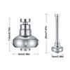Durable 2 Modes Tap Nozzle 360° Rotation Splash-proof Booster Sprayer Head Kitchen Faucet Extenders Adapter Universal