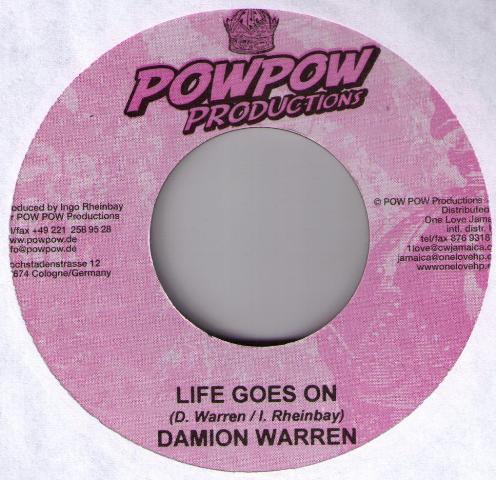 

7inch Record FANTAN MOJAH / DAMION WARREN - Wrong Energy / Life Goes On NONE Pow Pow Product 2006 Germany Reggae, Ska & Dub Used