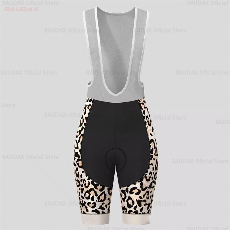 

Women Clothing Sets Leopard Print Cycling Shorts Clothes Mountain Bike Bicycle Set Sportwear 2026 Summer Short Sleeved Breathable Cycling Suit Set S