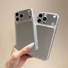 Applicable to Apple 17ProMax non-yellowing mobile phone case ultra-thin iphone16 with lens film 15 all-inclusive PC hard case