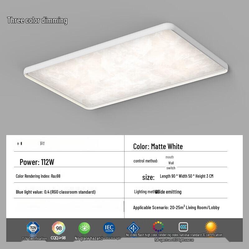 Pailide Minimalist Ice Crack Ceiling Lamp