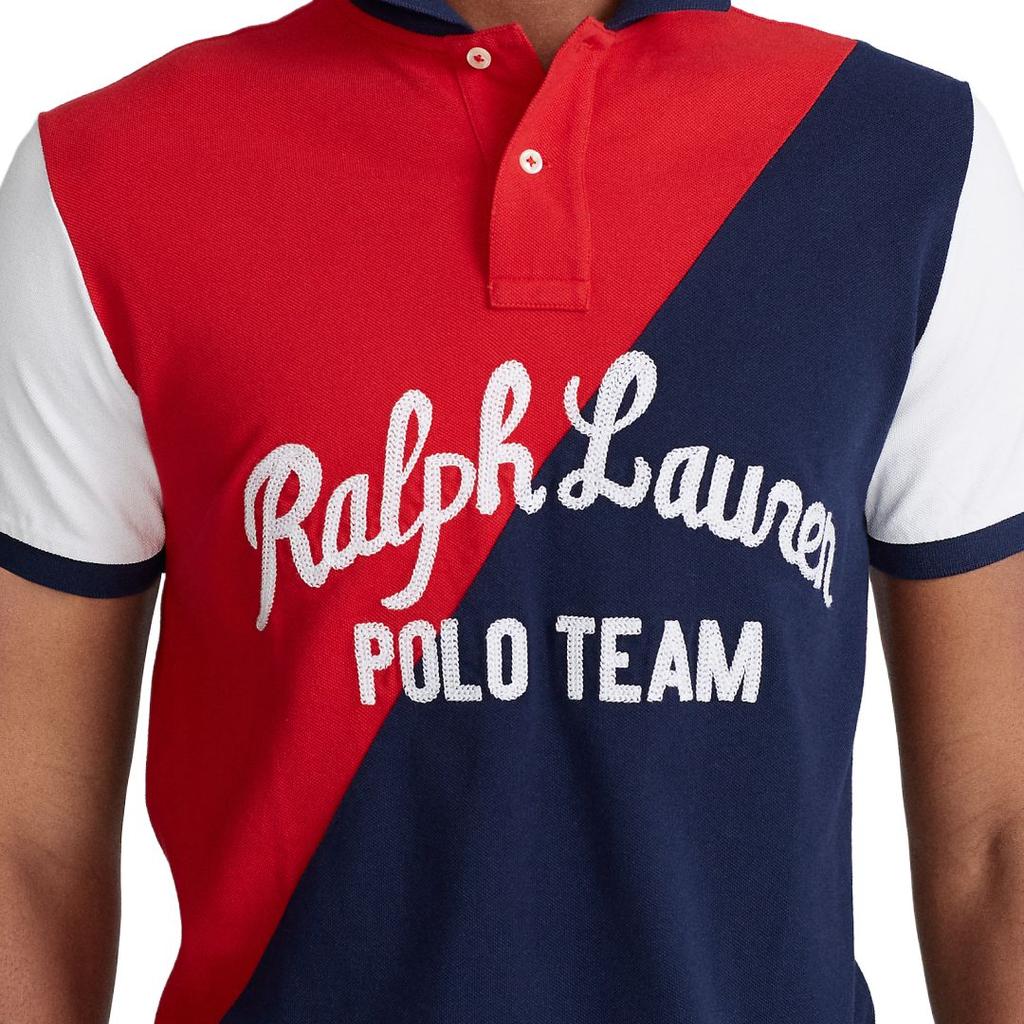 Polo Ralph Lauren Custom Slim Fit Mesh Short Sleeve Polo Shirt Men Tops 710835795-001