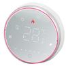 Smart Thermostat 1 Week Programmable LED Display Recessed Round Digital Thermostat AC95‑240V for Water Heating System