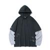 INTERCREW Hooded Layering T-Shirt D Grey Itz1Th01Adg