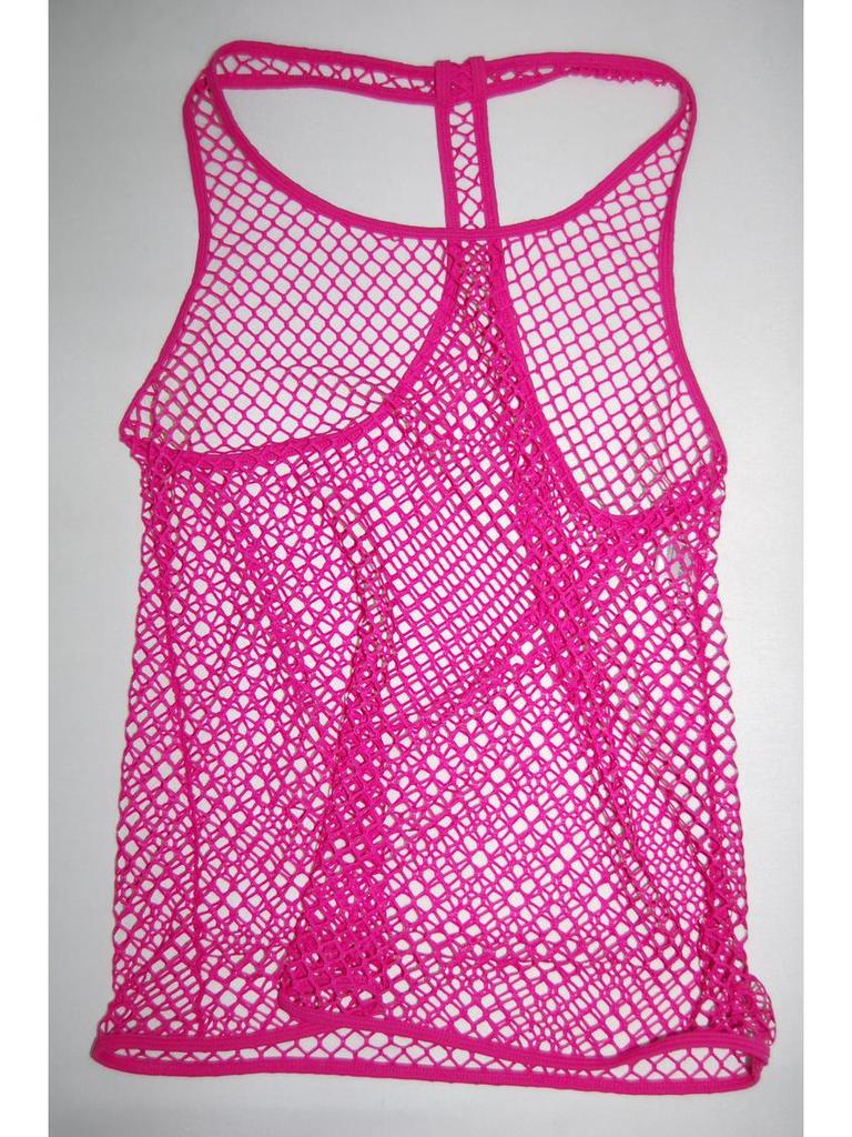 Versatile Mesh Beachwear Cover-up Swimsuit – Trendy Sun Protection 185001