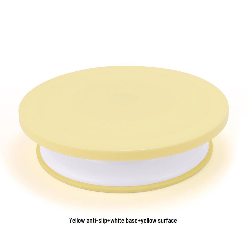 360° Rotating Cake Decorating Turntable - PP Plastic Tools for Cake Decoration