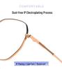 Ultra-Light Pure Titanium Myopia Glasses Frame with Anti-Blue Light for Students - Model 2216