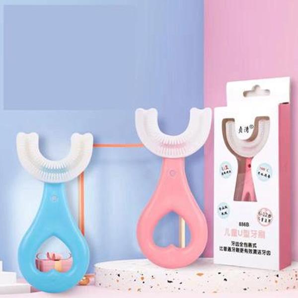 U shaped silicone toothbrush Clearance