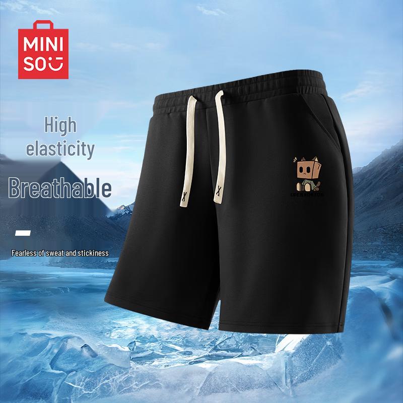 MINISO Men s Quick-Dry Casual Shorts L