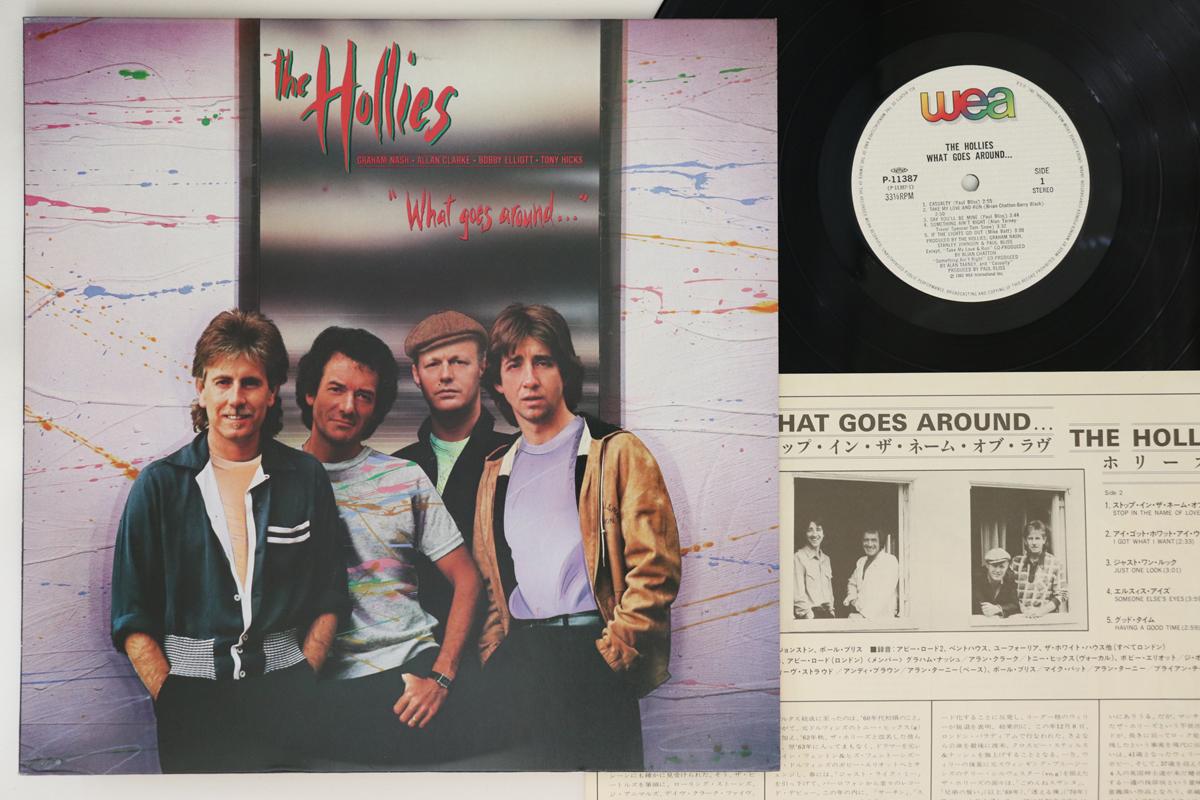 

LP Record HOLLIES - What Goes Around P11387 WEA 1983 Japan Rock Used