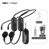 With Transmitter Receiver 2.4G Wireless Microphone Amplifier Voice Speaker  Fitness Trainer