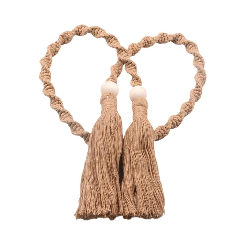 

Curtain Tiebacks,Curtain Tie Backs for Curtains Drape Tieback Holders Cord Decorative Curtain Holdbacks for Office Home