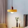 Nordic Glass Hanging Lamp Macaron Color Glass Chandelier For Living Room Bedroom Study Restaurant Bar Interior Decoration Lamps