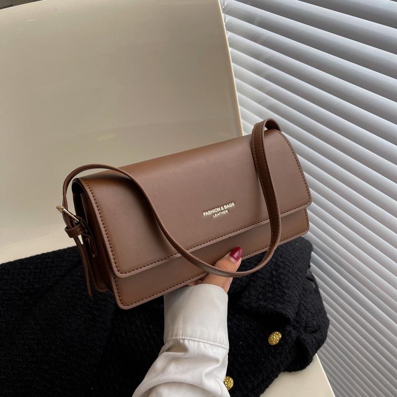 Fashion Commuter Small Square Bag Women's New Line Versatile Shoulder Bag Messenger Bag