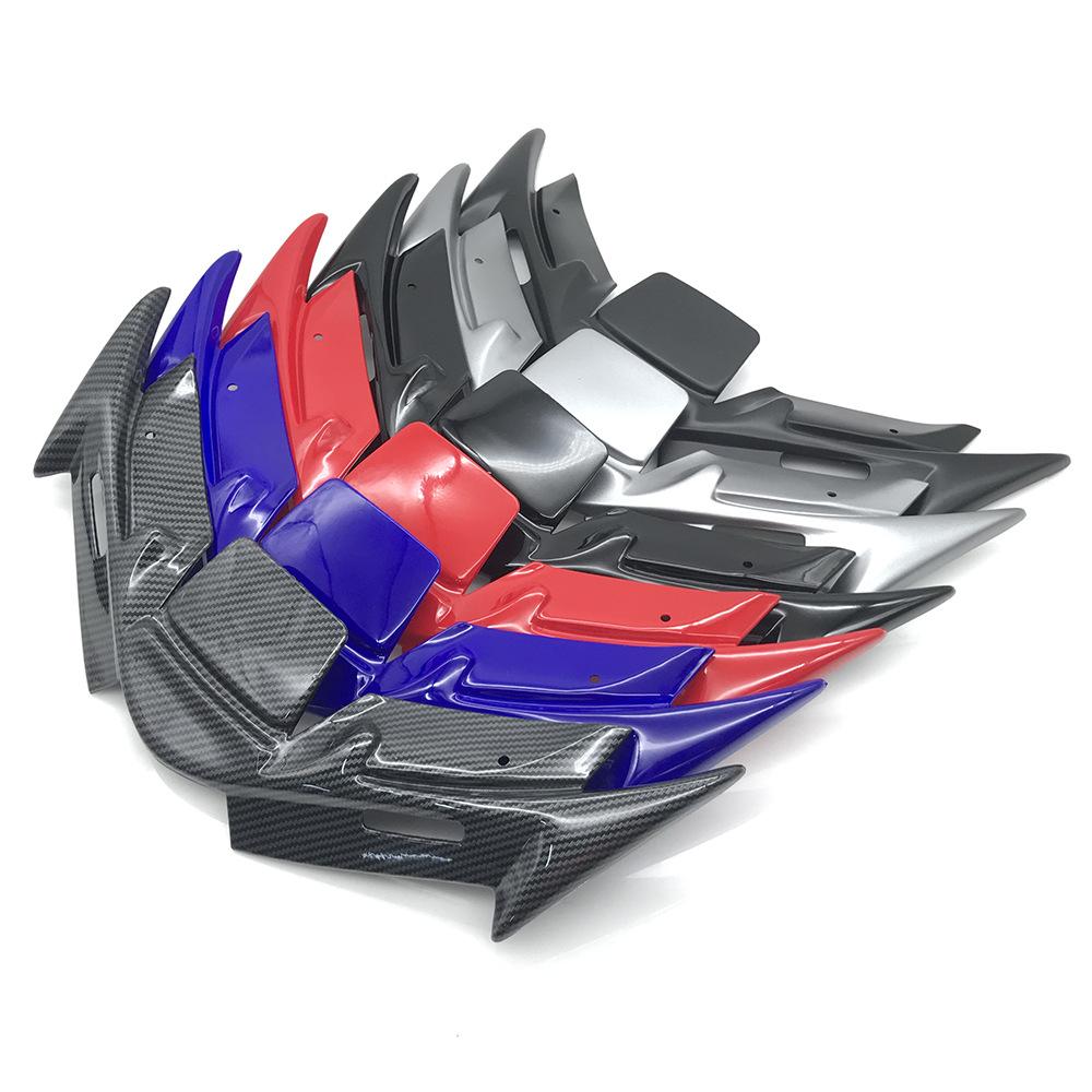For YAMAHA Motorcycle Front Aerodynamic Fairing Winglets Carbon Fiber Cover Protection Guard YZF R15 V4 2021 2022 2023 R15M