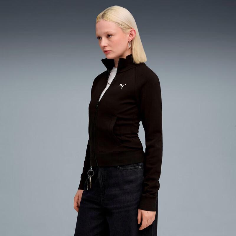 PUMA Women s Versatile Knit Track Jacket L