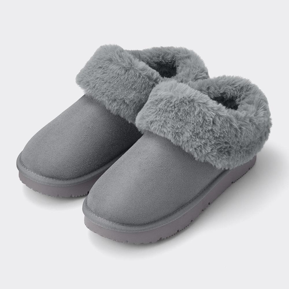 

Теплые тапочки из овчины Gu By Uniqlo Touch 32 BEIGE/XS