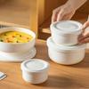 Creative Solid Color Ceramic Egg Bowls Light Luxury Restaurant Dessert Bowl Home Delicious Dishes Soup Bowl Unique Tableware
