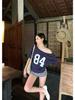 2025 Sommer Dame Chic Off-the-Shoulder Kortermet T-skjorte - Amerikansk Stil, Allsidig og Trendy