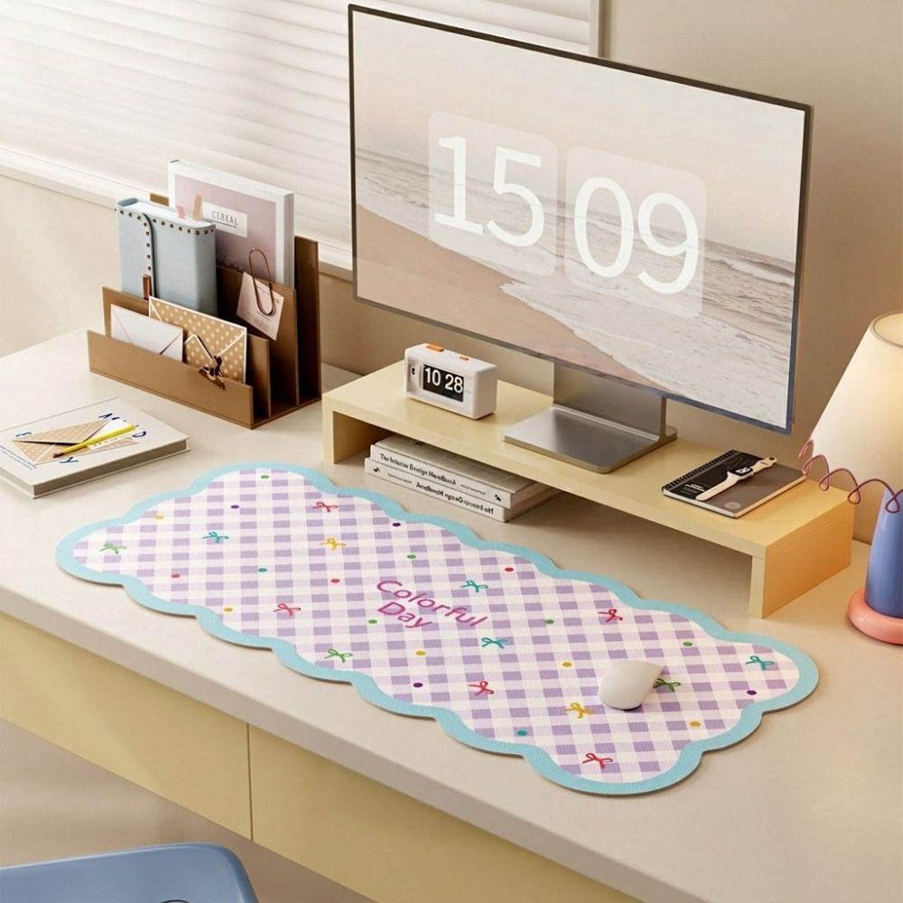 Waterproof Extra Large Mouse Pad Non Slip Desk Pad New Computer Desk Mat for Office and Home