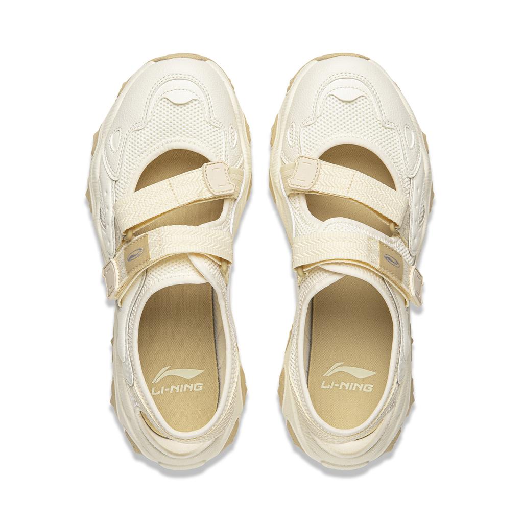 Li Ning Cat Paw SANDAL River Trekking Shoes Women's Ecru/Rock White Gray AGUW002-2