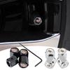 Anti-theft Car Tire Valve Stem Caps Cover Accessories for Seville XT4 Deville CT4 SLR STS EXT CTS SRX Escalade CT5