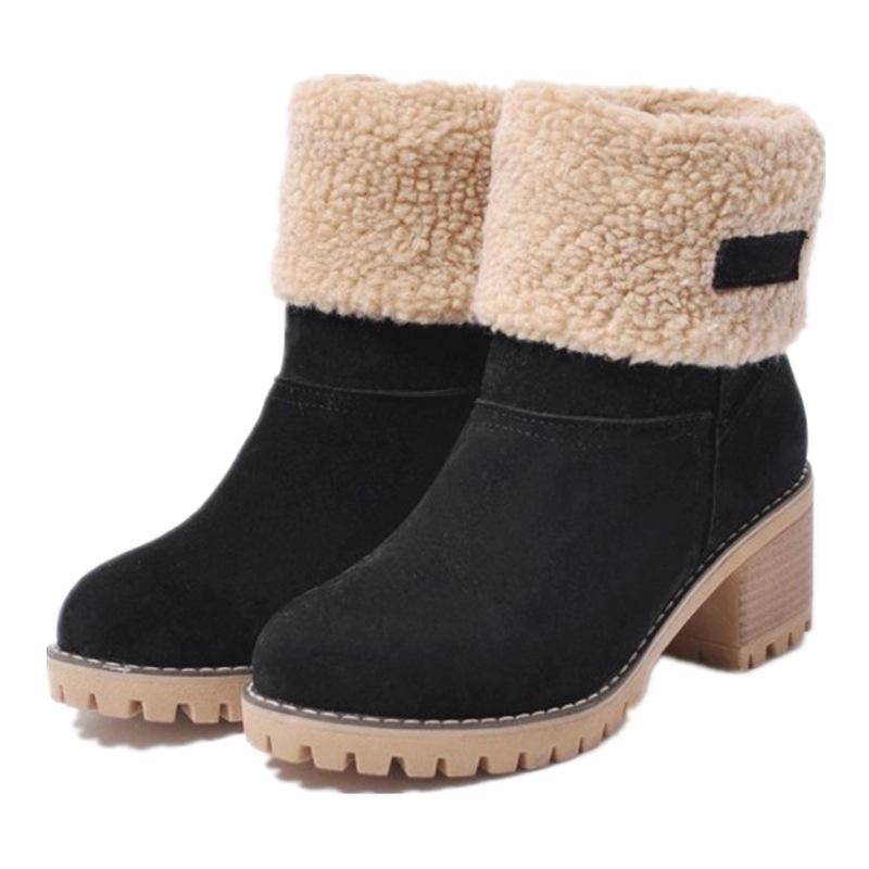 Women Warm Boots Snow Boots Plus-size Shoes Women Boots Snow Boots