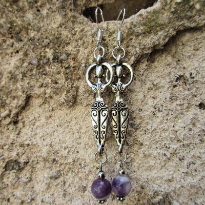 Goddess Venus Pagan Zinc Alloy Magic Earrings Hanging Earrings