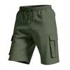 Men Drawstring Waist Casual Cargo Shorts Relaxed Fit Five Pocket Design Comfortable Lightweight Fabric Shorts
