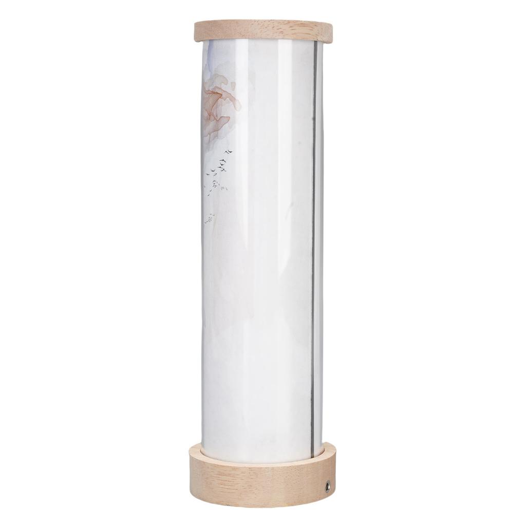 Corner Night Light Wooden Base Rechargeable Painting Table Lamp for Bedside Baby Room Living Room Ca