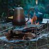 Barbecue Net Pot Rack Grill Pan Baking Tray Mesh Outdoor Hiking Supplies