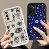Blauer Böser Blick Aufdruck Glücksbringer Auge Handyhülle Für OPPO A6X A3X A5X A5 A54 A55 A57 A58 A53 A73 A74 A95 A93 A94 A98 FIND X3 X5 X8 Abdeckung