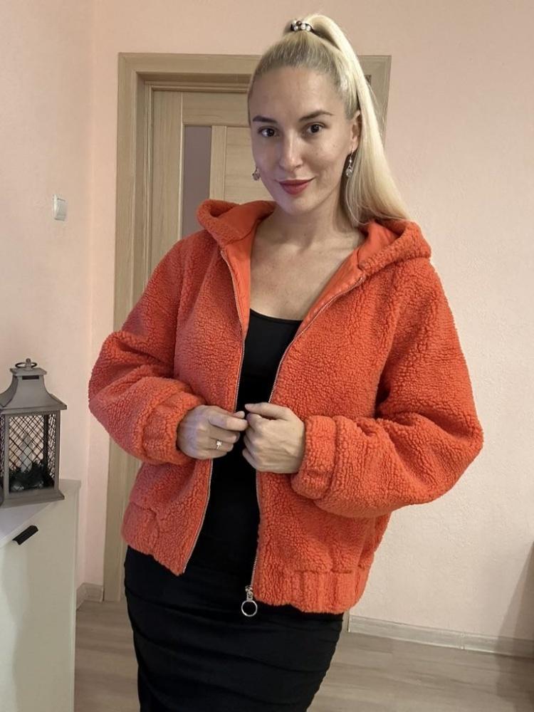 Granular Velvet Frühling und Herbst Damenmode Jacke Einfarbige Jacke