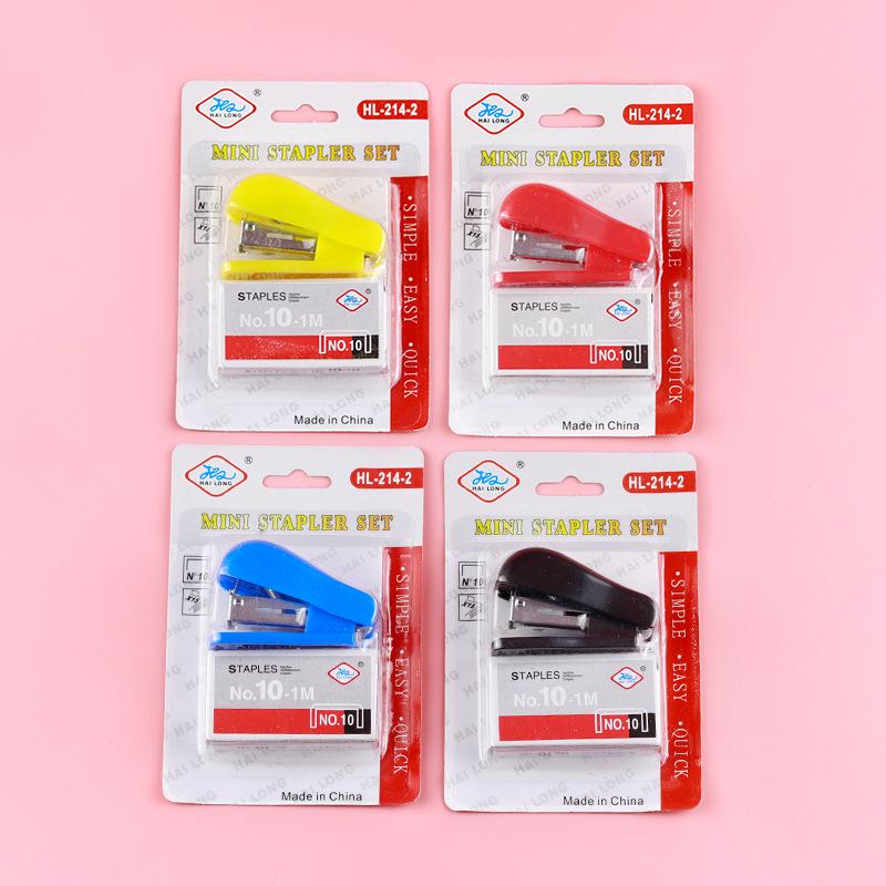 

Mini Stapler Set for Kids: Cute, Small Size for Test Papers, Notebooks & Stationery
