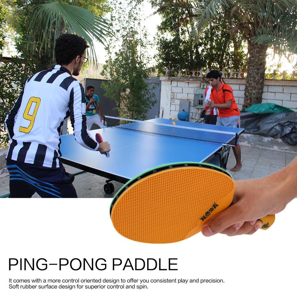 double fish ping pong paddle