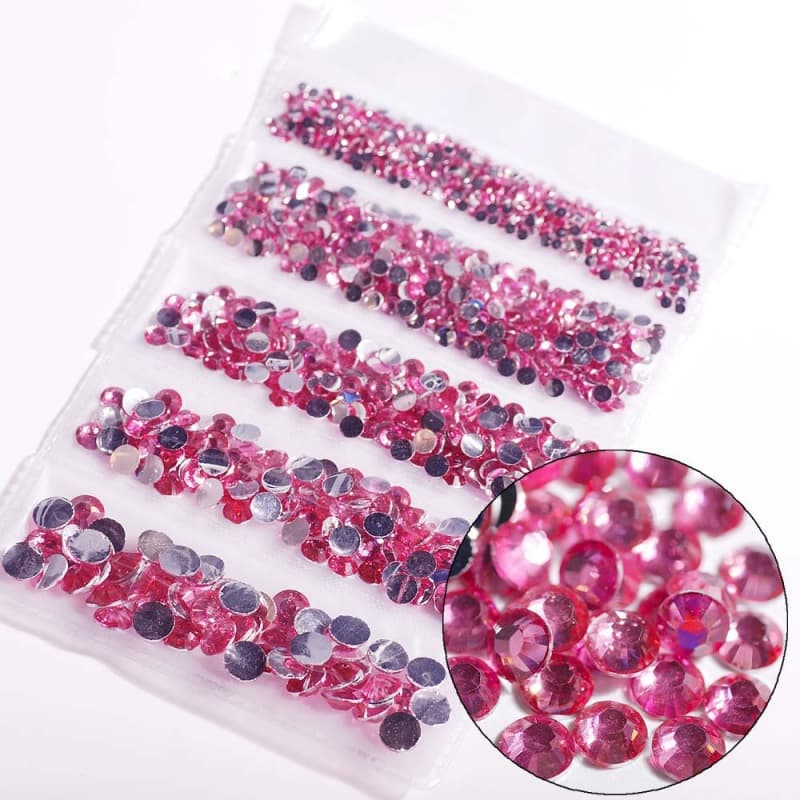 Jewelry Mobile Phone Rhinestone 1000PC Manicure 2-6mm DIY Resin 5-Piece Bag Beauty Rhinestone