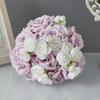 Bridal Bouquet Elegant Tossing Bouquet for Anniversary Bridal Shower Wedding Light Purple