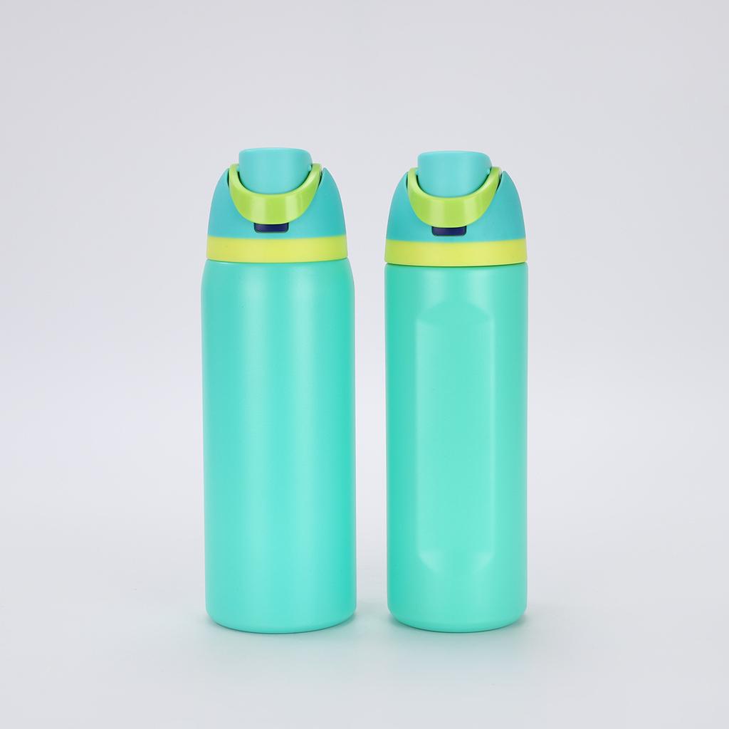 Obstbecher mit Griff 304 Edelstahl Thermobecher Herren- und Damen-Outdoor-Tragbarer Sport-Wasserbecher