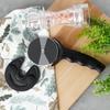 Round steel pizza cutter 20 cm