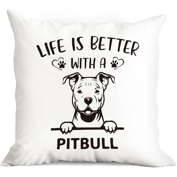 huester Poodle Pillow Covers 18x18,Poodle Gifts,Poodle Gifts for Poodle Lovers,Poodle Decor,Poodle Mom Gifts,It s Not Dog Hair It s Poodle Glitter Pitbull