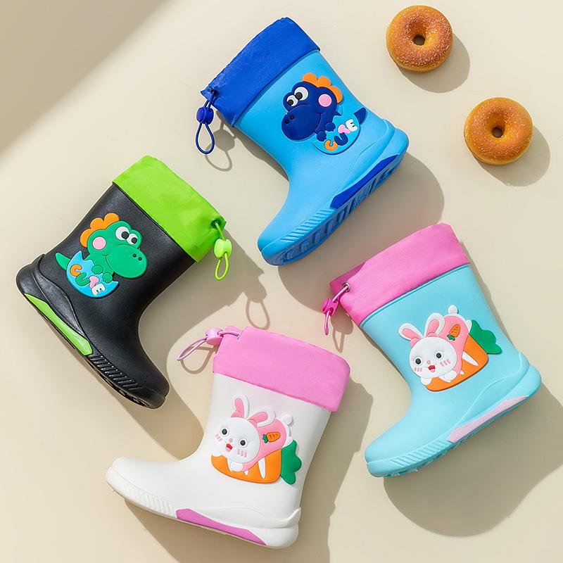 Children's Shoes, Rain Boots, Anti-slip Soft Soles, Boys' Girls' Baby and Toddler Shoes