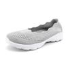 2025 new fashion fly-woven mesh women's shoes cover feet and pedal lazy sports mother outdoor hiking shoes