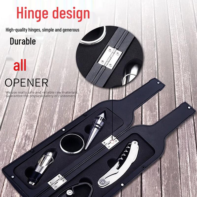 Stainless Steel 5-Piece Bottle Opener Set