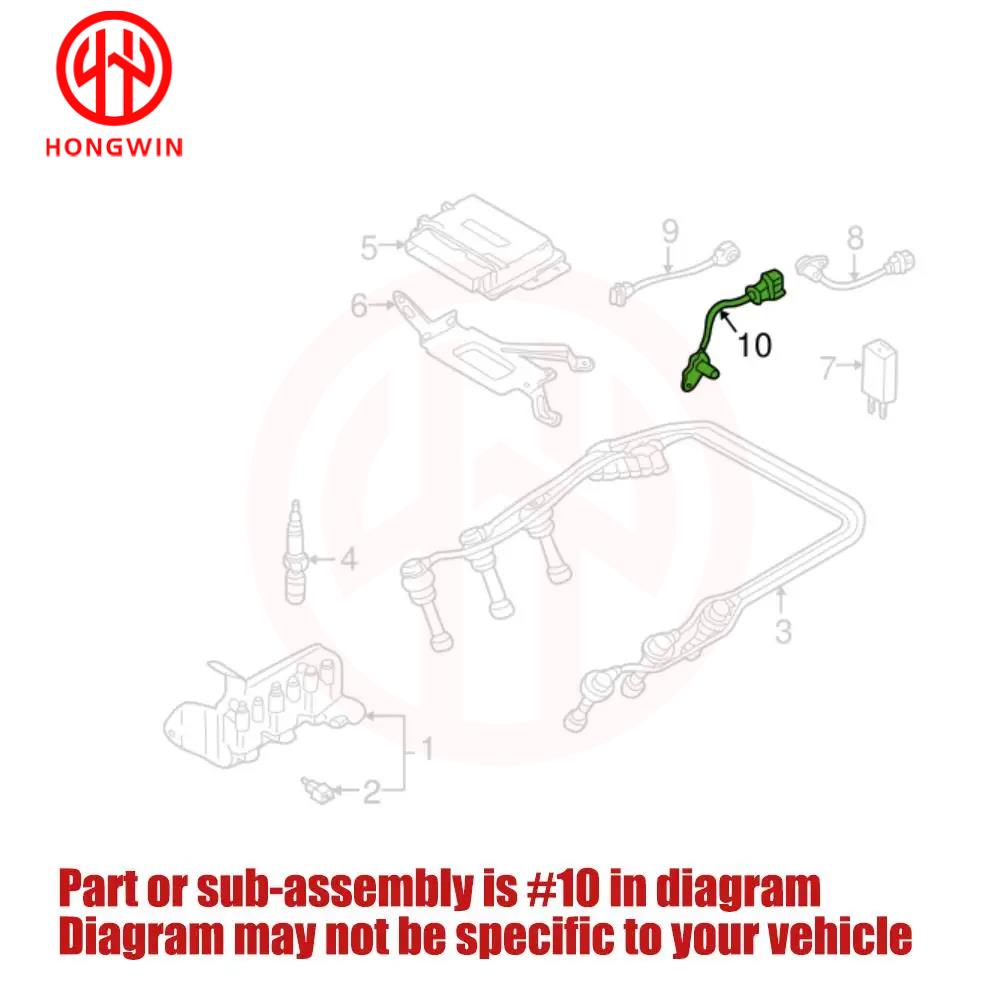 Camshaft Position Sensor Car Accessories OEM 39350-37110 39350-37100 For Hyundai Santa Fe Sonata Tiburon Tucson 2.7L 1999 - 2009