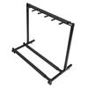 Sturdy Metal Guitars Display Stand Rack Organizer Holder Instrument Accessory(5 Spaces)