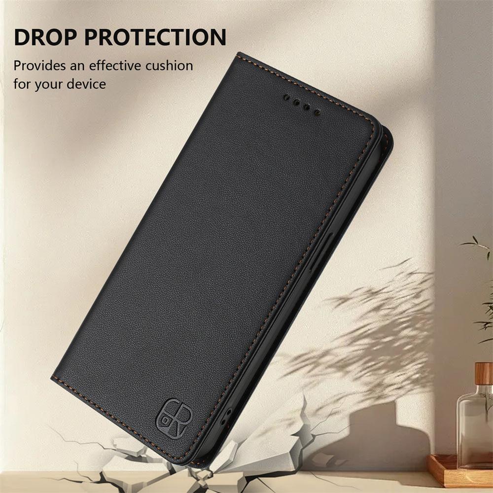 

Flip Magnetic Leather Wallet Case For OPPO Realme C75 C71 C67 C65 C63 C55 C33 C30 C25 C21Y C20 C17 Phone Cover Realme C17