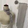 26 Colors Decorative Headscarf Solid  Pink Rose Knitted Scarf Shawl Shawl Flower Sunscreen Headscarf Ladies Office Scarf